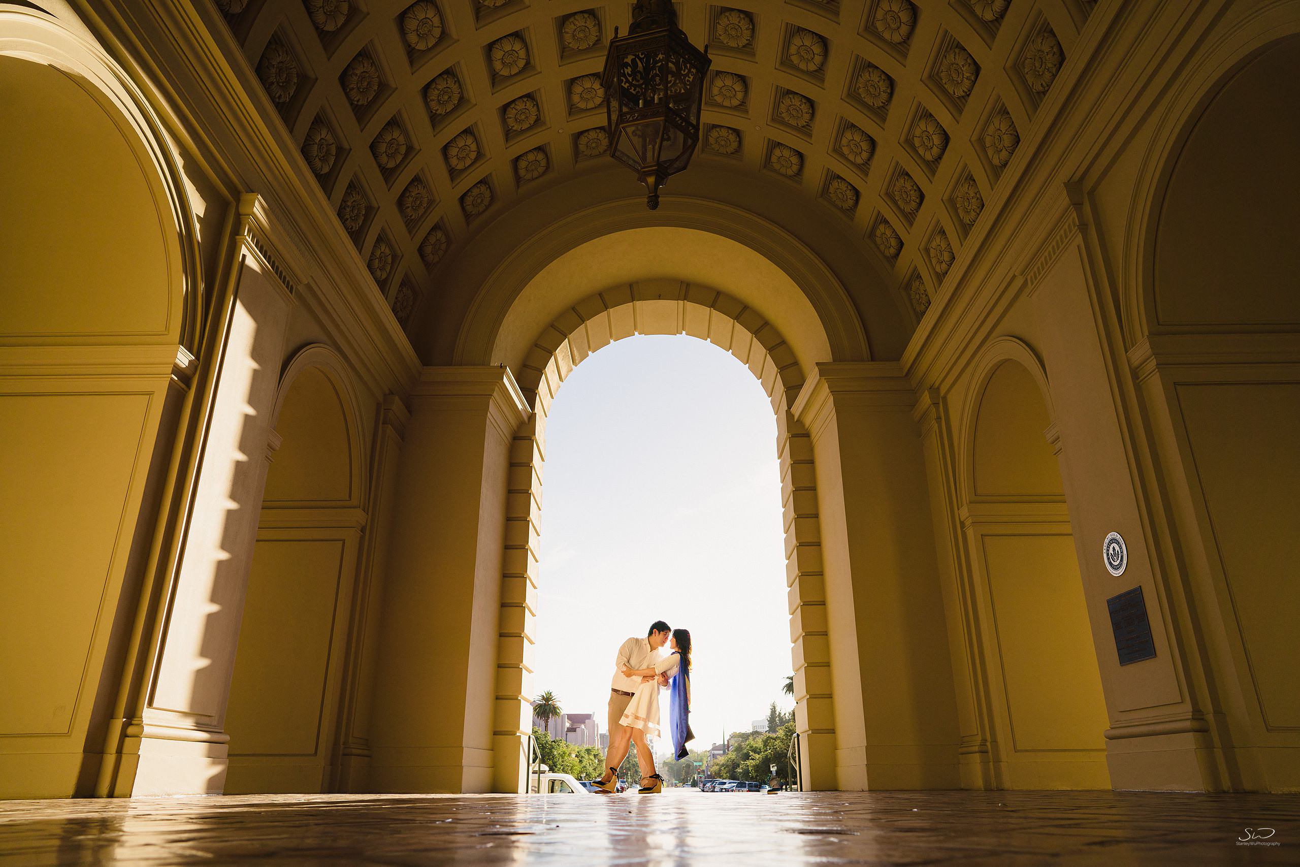 university of la verne doctoral phd graduation portraits at pasadena city hall